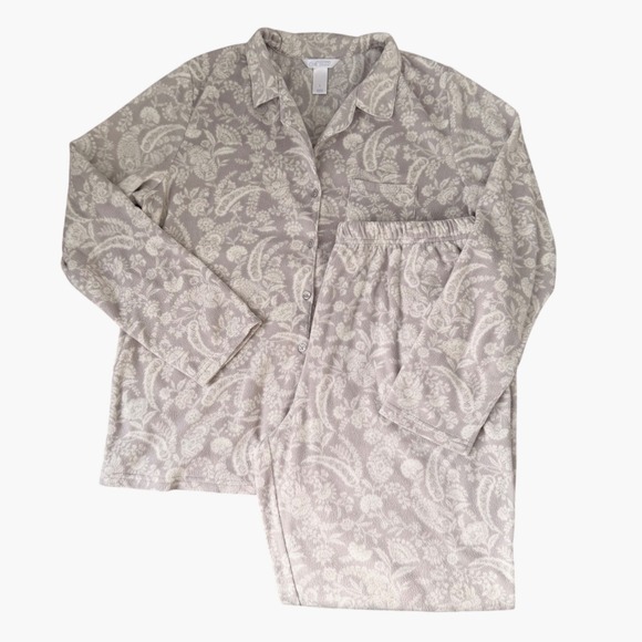 Adonna Other - Adonna Sleepwear Womens 2 Piece Fleece Winter Warm Pajamas Cold Weather Large‎
